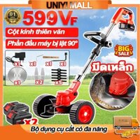Máy Cắt Cỏ Mini Cầm Tay, Máy Cắt Cỏ Pin Động cơ 2200W Bảo Hành 12 Tháng - Bộ dụng cụ cắt cỏ đa năng