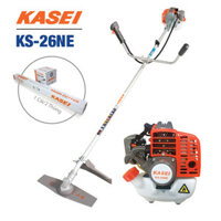 Máy cắt cỏ mini chạy xăng KASEI KS-26NE (Động cơ 260, 1.0HP, Bộ khởi động trợ lực)