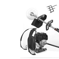 Máy cắt cỏ nhập khẩu Đức ba lô nông nghiệp làm cỏ thu hoạch cuốc 4 thì đất rời hộ gia đình đa chức năng máy phát cỏ husqvarna Máy cắt cỏ