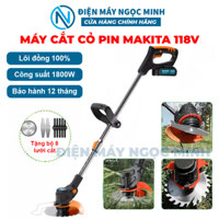 Máy cắt cỏ pin cầm tay mini MAKITA 118V 1800W mạnh mẽ cắt cỏ tỉa cành tiện lợi bảo hành 12 tháng
