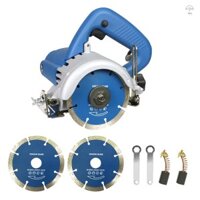 Máy cắt đá cẩm thạch 1200W Máy cắt gạch men Máy cưa gạch Ngói điện & Máy cưa kim cương 0-45 độ Cắt vát & Điều chỉnh độ sâu 0-32 để cắt gạch men Gỗ