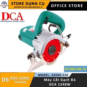 Máy cắt đá DCA AZE04-110 - 1240W