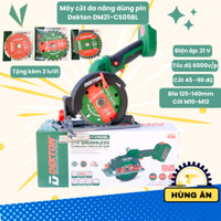 Máy cắt đa năng dùng pin Dekton M21-CS05BL/Tặng kèm 3 lưỡi cắt/Chân pin phổ thông