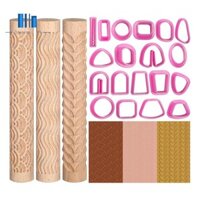 Máy cắt đất sét Polymer Chất lượng cao để làm bông tai, Con lăn đất sét Polymer Dụng cụ điêu khắc gốm để làm tay DIY