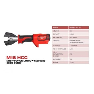 Máy cắt dây cáp 6 tấn M18 HCC-0C