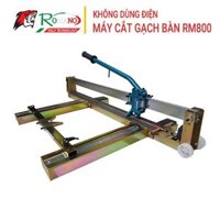 Máy cắt gạch bàn ROMANO RM800, Không dùng điện, Khung sắt, 20 bi trượt