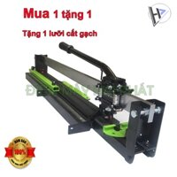 Máy cắt gạch bàn tay đẩy TOPWAY 800 - Máy Căt gạch men khung sắt có sơn Tặng kèm 1 lưỡi cắt gạch cao cấp