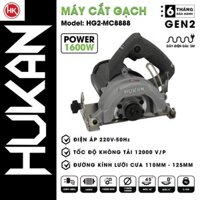 Máy cắt gạch cầm tay HUKAN HG2-MC8888, Công suất 1600W, Đường kính lưỡi 110-125mm HK Máy xây dựng