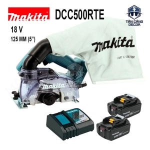 Máy cắt gạch dùng pin Makita DCC500RTE