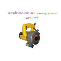 Máy cắt gạch Master 1200W, 220v-12000rpm/ms đường kính lưỡi cắt 110mm màu vàng.