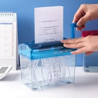 Máy Cắt Giấy A6, Hủy Tài Liệu Nhỏ Gọn Dành Cho Gia Đình Văn Phòng