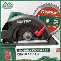 Máy cắt gỗ Dekton DK-CG185 185mm,công suất 1500W,máy cưa gỗ bàn mini,Kèm lưỡi cắt 40 răng