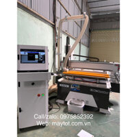 Máy cắt gỗ MDF - Máy CNC 1 đầu Pro kết hợp lô tỳ tự động