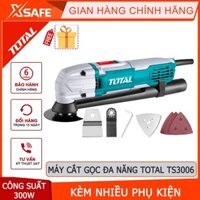 Máy cắt gọc đa năng TOTAL TS3006 Máy cưa cầm tay 300W, tốc độ không tải 10000-20000r/ph kèm phụ kiện lưỡi cắt, giấy nhám