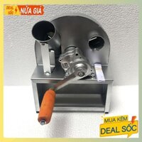 Máy cắt hành tỏi quay tay có thể điều chỉnh dày mỏng lưỡi dao