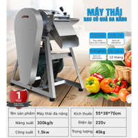 Máy cắt hạt lựu, thái lát, thái con chì, máy thái rau củ quả đa năng