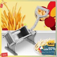 Máy cắt khoai tây, khoai lang chuyên dụng 3 cỡ dao