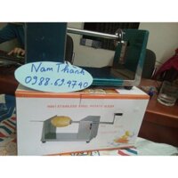 Máy cắt khoai tây lốc xoáy inox 2020