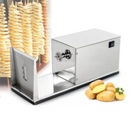 Máy cắt khoai tây lốc xoáy, cắt củ hình xoắn ốc chạy điện
