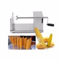 máy cắt khoai tây lốc xoáy-khoai tây