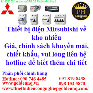 Máy cắt không khí ACB FIX Mitsubishi AE2000-SWA - 2000A 65kA 3P