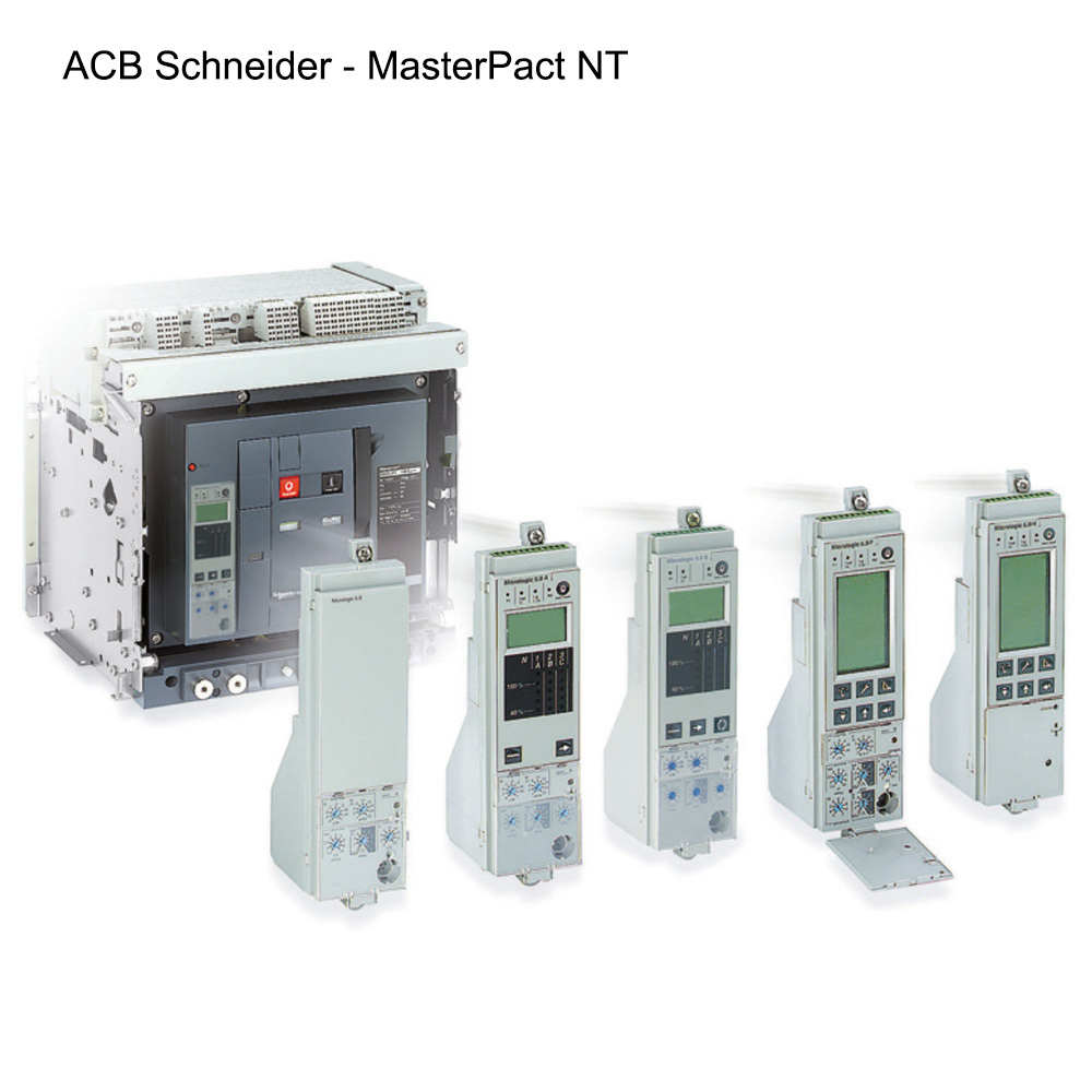 Máy cắt không khí ACB Schneider NT12H13F2 - 3P, 1250A, 42kA