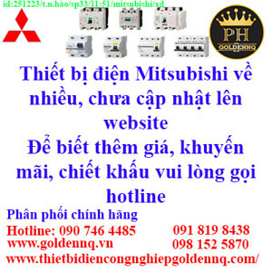 Máy cắt không khí ACB FIX Mitsubishi AE1000-SW - 1000A 65A 4P