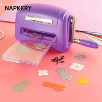 Máy cắt khuôn NAPKERY, Máy dập nổi sáng tạo bằng nhựa, Máy cắt giấy thủ công DIY