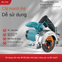 Máy Cắt Lát Gạch 220V Cắt Rãnh Tường Đá Gỗ Nhỏ Máy Đá Di Động Chuyên Dụng Hiệu Suất Cao