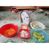 Máy cắt lát hành tỏi quay tay