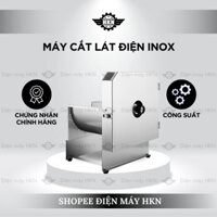 Máy Cắt Lát Rau Củ Quả, Điện Máy HKN, Máy Cắt Lát Gừng, Máy Cắt Lát Dâu Tây, Máy Cắt Lát Hành Tím, Máy Cắt Hành Lá