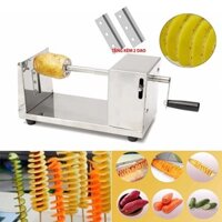 Máy cắt lốc xoáy khoai tây tặng kèm 2 lưỡi dao