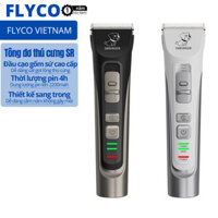 Máy Cắt Lông Thú Chó Mèo Tông Đơ Điện Loại Công Suất Lớn Chuyên Nghiệp Flyco - Bảo hành 1 năm - Chính Hãng - [sạc lại]