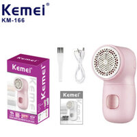 Máy Cắt Lông Xù Cho Quần Áo Chăn Mền Kemei Km 166