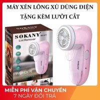 Máy căt lông xù quần áp SONAKY tặng kèm lưỡi dao thay thế lưỡi cắt siêu bén