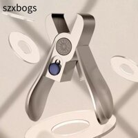 Máy cắt móng tay SZXBOGS, Máy cắt móng tay Mini cầm tay bằng kim loại, Máy cắt móng chân Unisex bằng thép không gỉ Kìm cắt móng tay