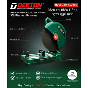 Máy cắt nhôm Dekton 355mm DK-355