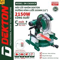 Máy Cắt Nhôm Dekton DK-305 Công Suất 2150w, Chính Hãng, Tặng Kèm Kèm Lưỡi Cắt Nhôm MC Máy xây dựng