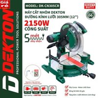 Máy Cắt Nhôm Dekton DK-305 Công Suất 2150w, Bảo Hành 6 Tháng, Cam Kết Chính Hãng Tặng Kèm Kèm Lưỡi Cắt Nhôm TOOLS GIÁ RẺ