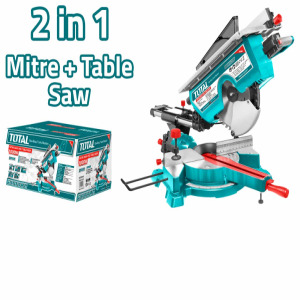 Máy cắt nhôm kết hợp cưa bàn 1800W Total TMS43183051