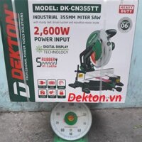 Máy cắt nhôm lưỡi 355 dekton DK-CN355TT