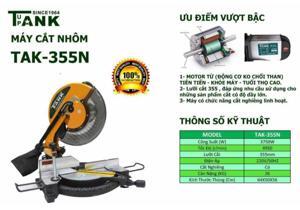 Máy cắt nhôm motor từ Tupank Tak-355N