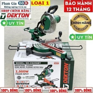 Máy cắt nhôm trượt Dekton DK-256