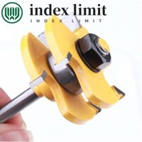 Máy cắt phay chế biến gỗ GIỚI HẠN, Máy cắt nối sàn chắc chắn 3 răng, Máy cắt khắc hình chữ T chống mài mòn đa năng DIY