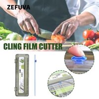 Máy Cắt Phim ZEFUVA, Bọc Thực Phẩm Nhà Bếp Giấy Dán Phim Cắt, Thực Phẩm Di Động Bọc Nhựa PET Hộp Đựng Nhà Bếp