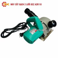 Máy cắt rãnh tường 2 lưỡi - DCA AZR110- 1600W kèm lưỡi