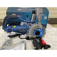 Máy cắt rãnh tường 2 lưỡi CAOWANG 3000W SK1563 tích hợp khởi động mềm và bảo vệ lưỡi - Máy khoét xẻ rãnh tường 2 lưỡi