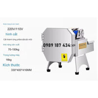 Máy cắt rau củ quả tự động. Cắt hành lá, cải chua...