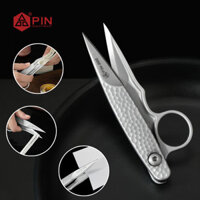 Máy cắt ren bằng thép siêu nhỏ PIN, Kéo vải bằng thép không gỉ 11,7cm / 4,61 inch, Dụng cụ may bạc để cắt chính xác, Kéo thợ may thủ công, Kẹp sắc nét gia đình