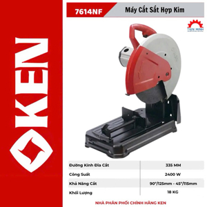 Máy cắt sắt bàn KEN 7614NF
